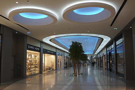 Проектирование освещения ТРК OZ Mall